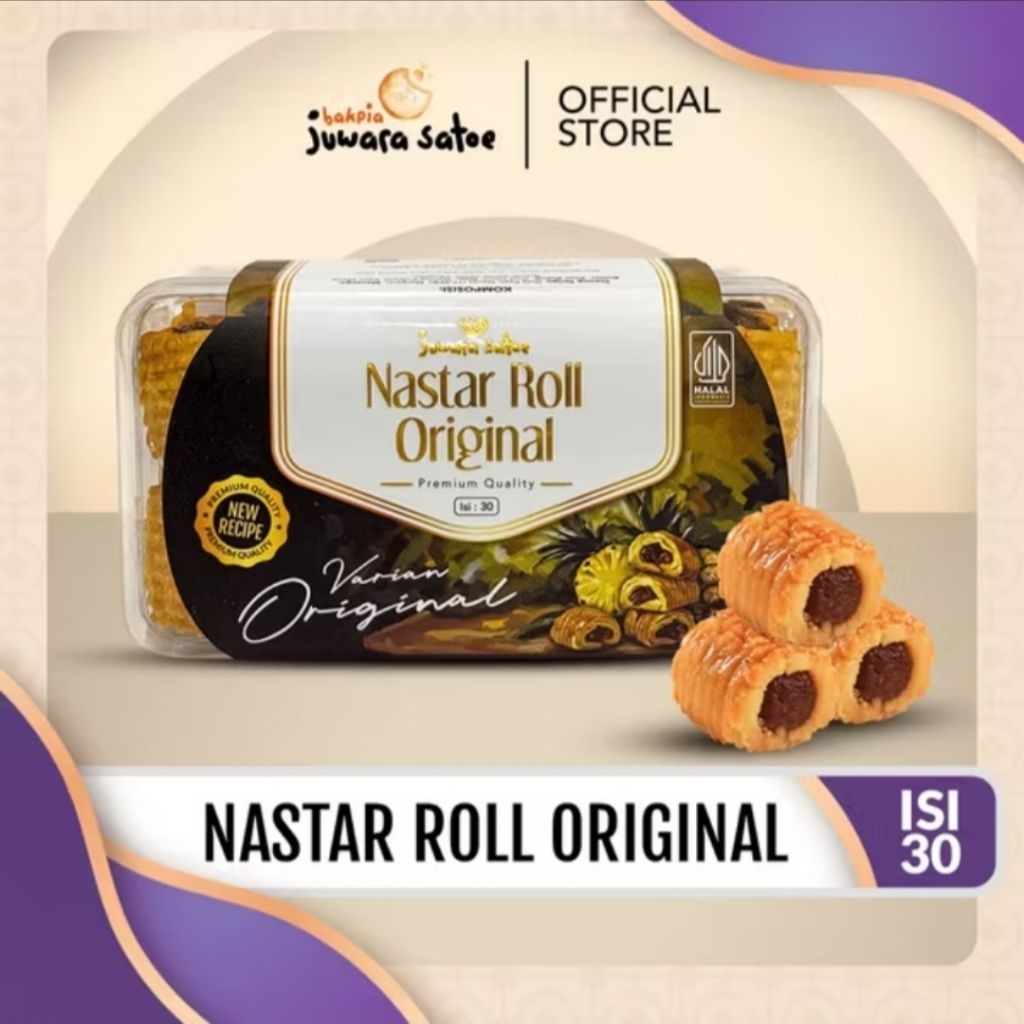 Nastar Roll isi 30 Juwara Satoe