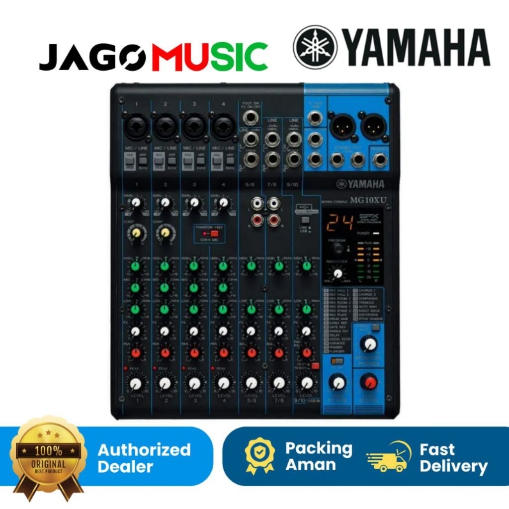 Yamaha Mixer MG10XU Mixer Yamaha MG 10XU 10Channel