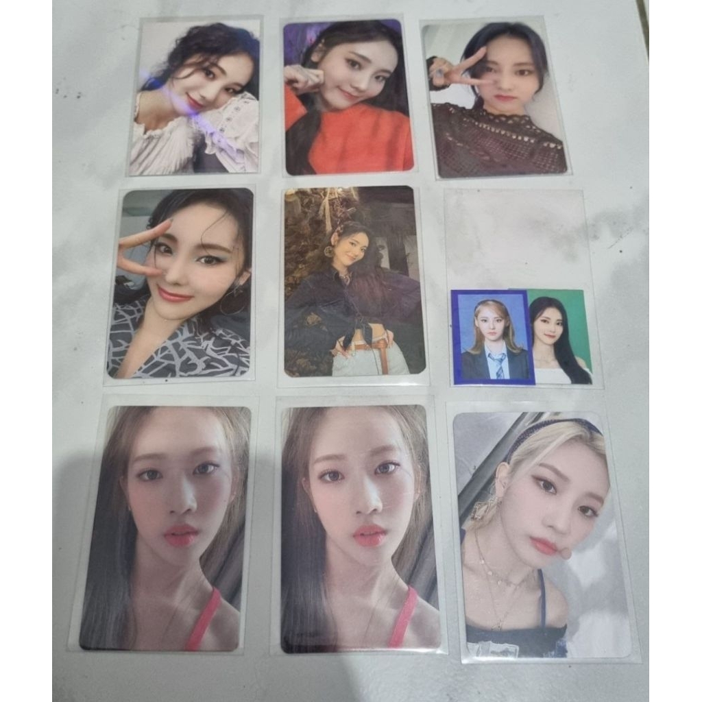 (TAKE ALL FREE ALBUM) LOONA PC PHOTOCARD JINSOUL ALBUM 12.00 VER B & VER A HOLO WITHDRAMA SEASON GRE