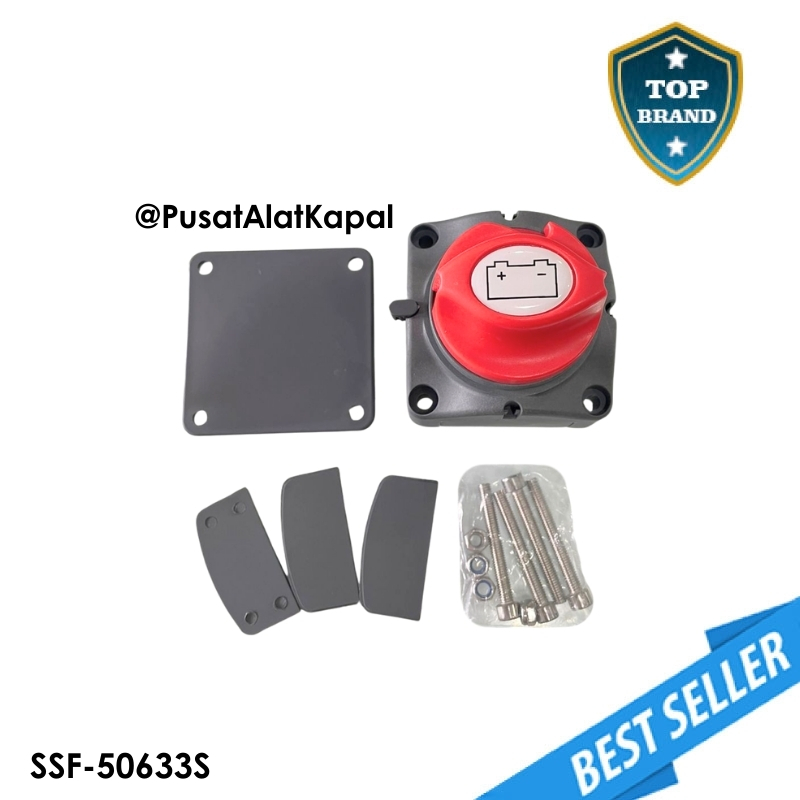 Saklar Baterai Mini Battery Switch Accu Kapal 250A-350A 12V – SSF-50633S
