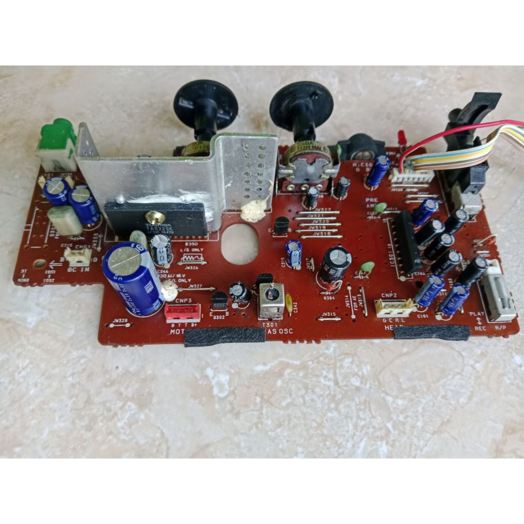 KIT POWER AMPLI & PRE AMP HEAD STEREO COPOTAN COMPO SONY CFS-200