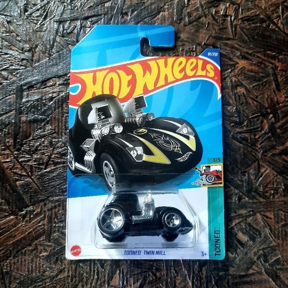 Hot Wheels Tooned Twin Mill Hitam Treasure Hunt  2022