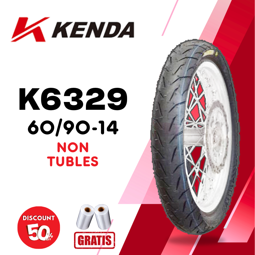 Ban Motor Matic KENDA K6329 60/90 Ring 14 Non Tubeless - Babylook