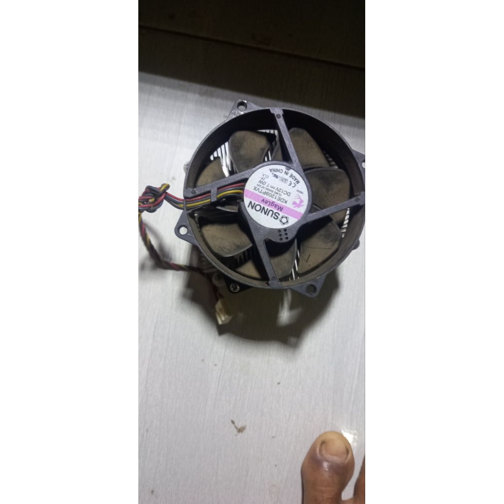 kipas processor prosesor intel lga 775 tanpa bracket/dudukan baut