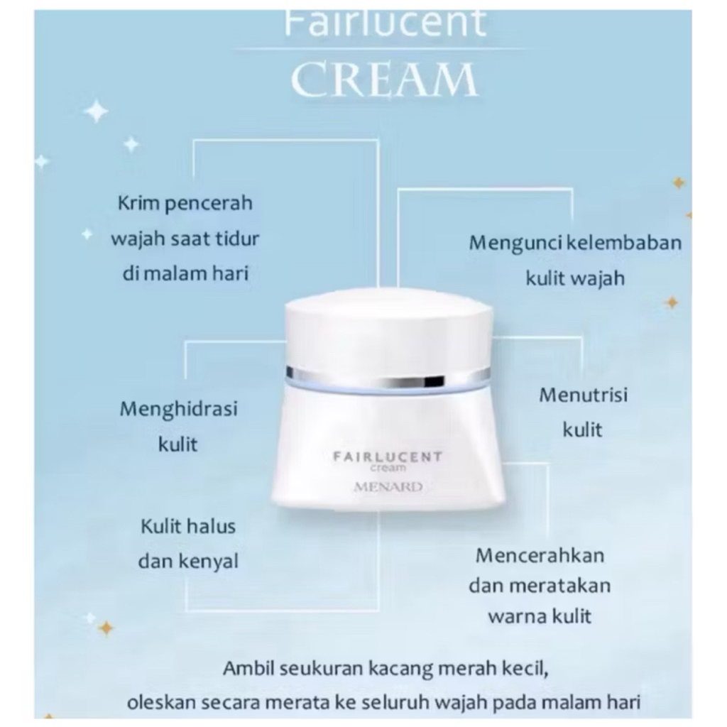 Menard Fairlucent Cream 30ml
