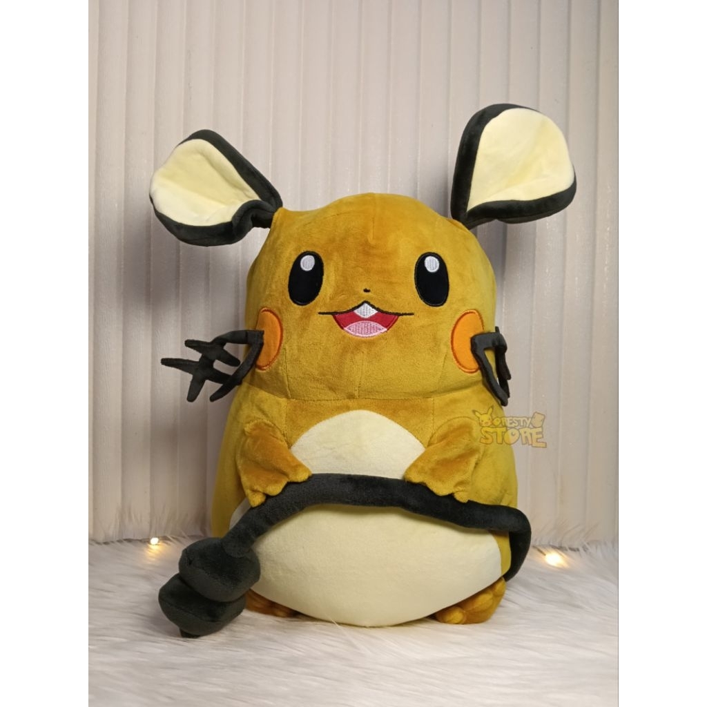 Boneka Pokemon Dedenne Potehagu Big Cushion - Pocket Monsters San Ei
