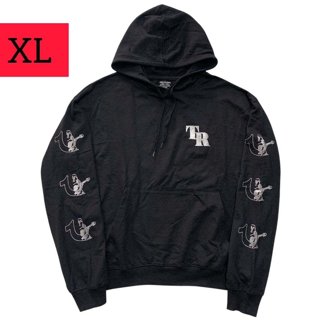 Jaket hoodie TRUE RELIGION ( size XL )