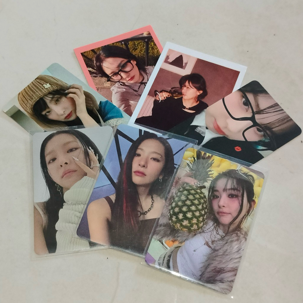 Kpop Official Photocard Merchandise Seulgi Red Velvet Danita