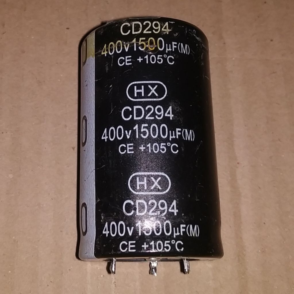 C Elco Elko 1500uF 400V 1500 uF 400 V 1500mF 1500mFD mF mFD 400VDC 400WV VDC WV