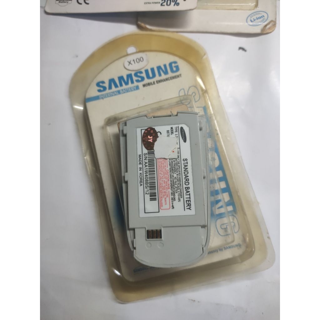 baterai hp samsung X100 barang baru stok lama