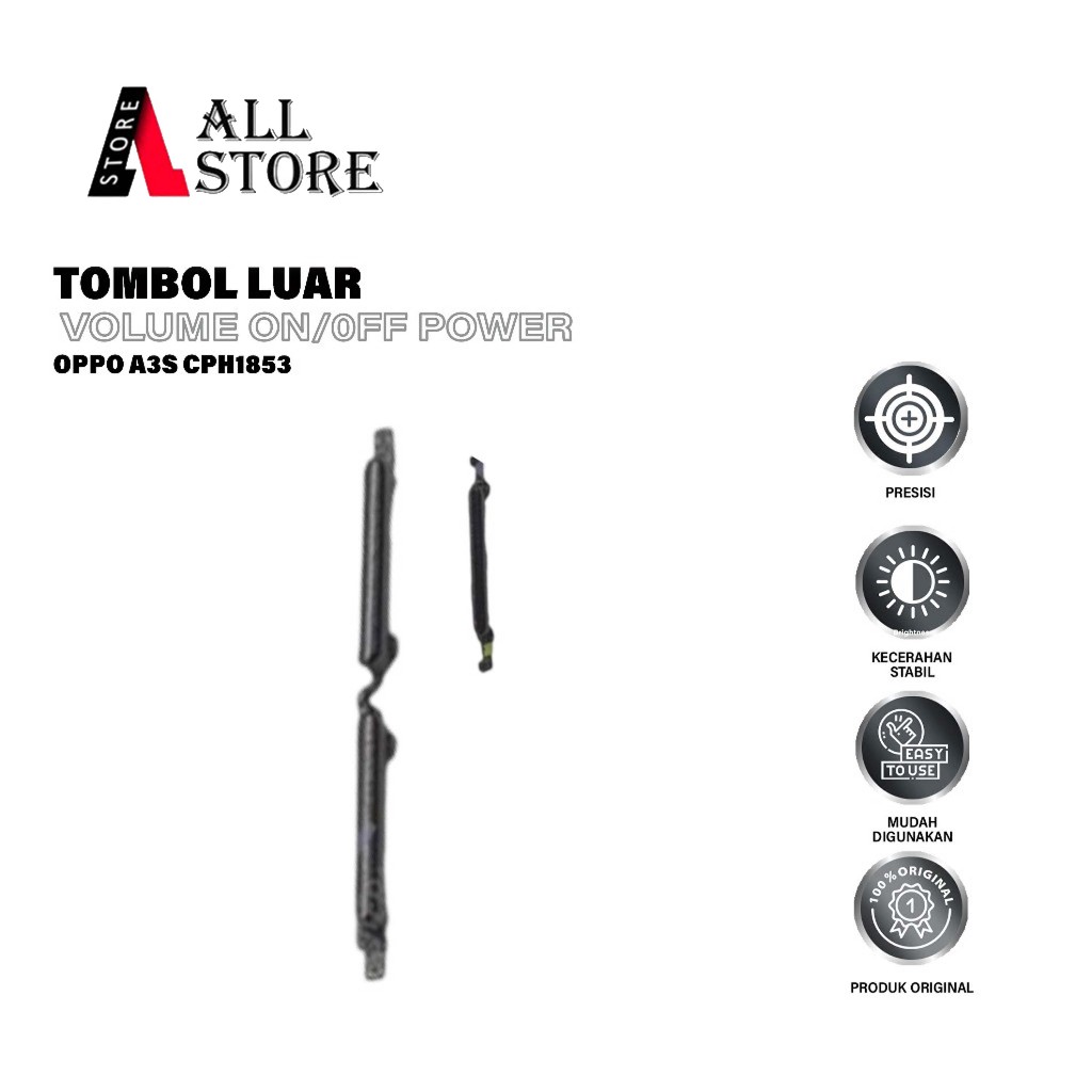 TOMBOL LUAR POWER ON/OFF VOLUME UNTUK HP OPPO A31 2020 - SPAREPART HP