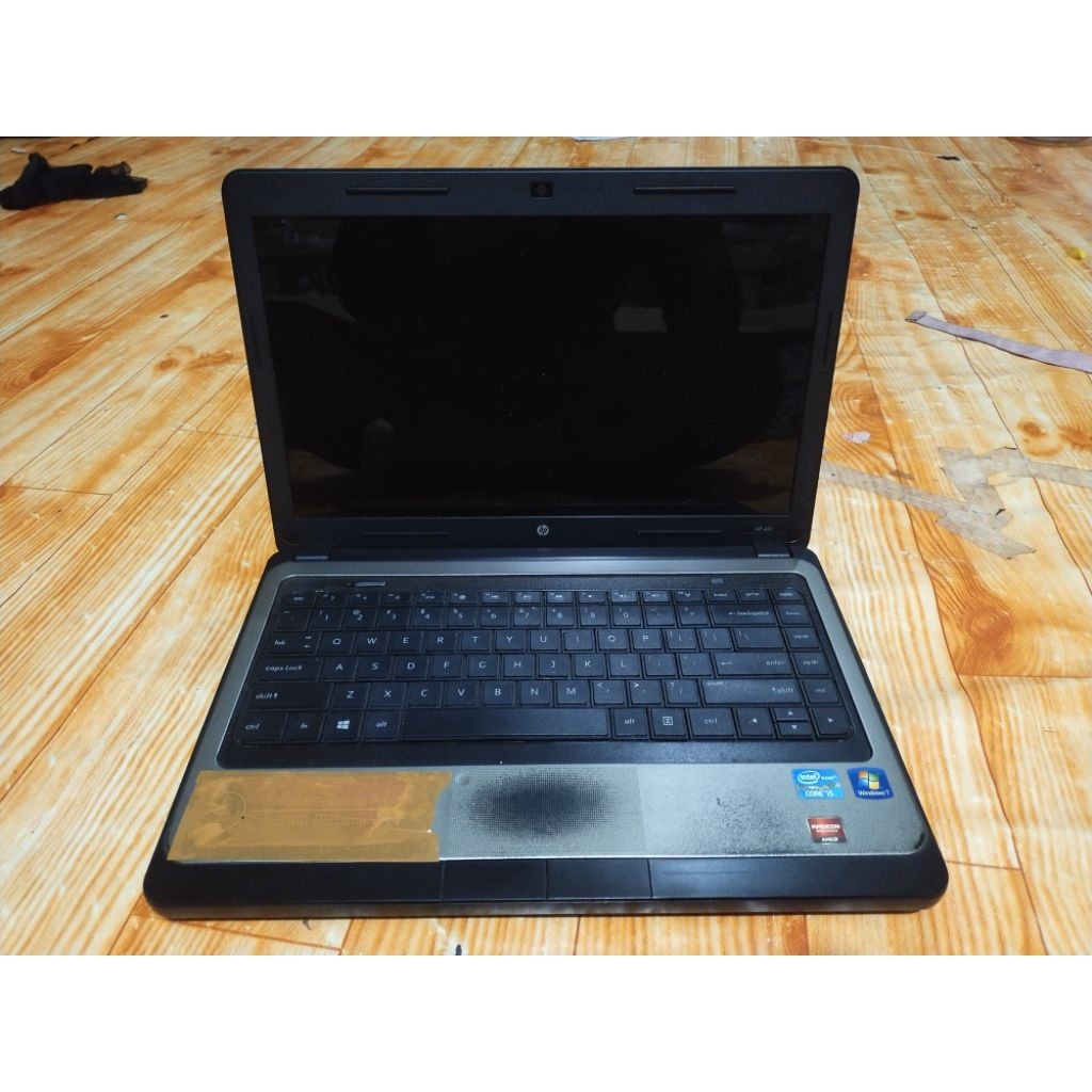 Anti Lelet dgn Ram 6GB For Gaming & Desain Graphic HP 431 Processor Intel core i5-2410MDual Vga AMD