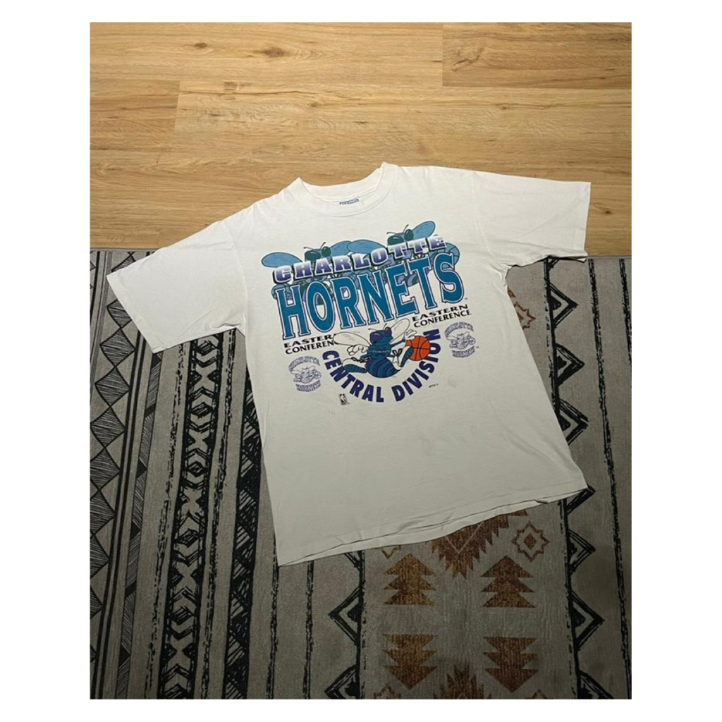 kaos Charlotte Hornets vintage