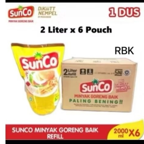 Sunco 2 liter 1 dus promo pengiriman instant