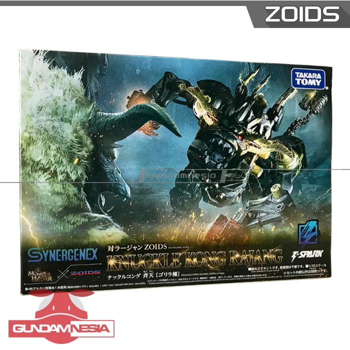 [Zoids] Knuckle Kong Rajang (Zoids x Monster Hunter)