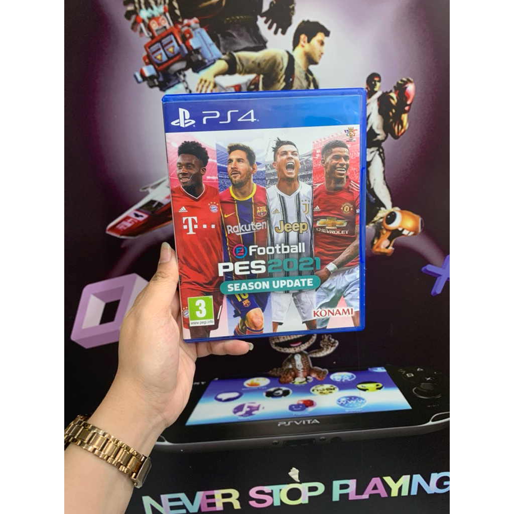 PES 2021 kaset ps4 second like new