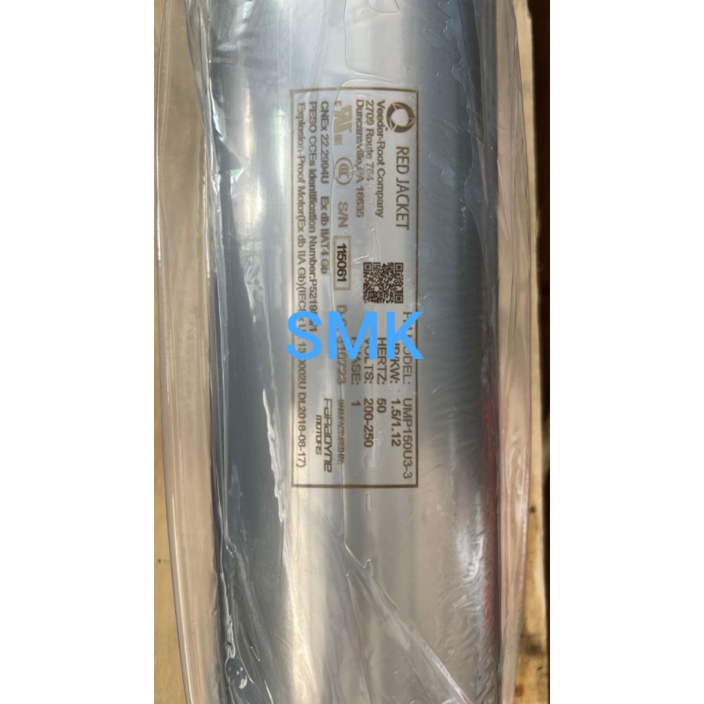 ONLY MOTOR STP RED JACKET 1,5 HP SPBU/Submersimble Pump Franklin Fueling Systems SPBU