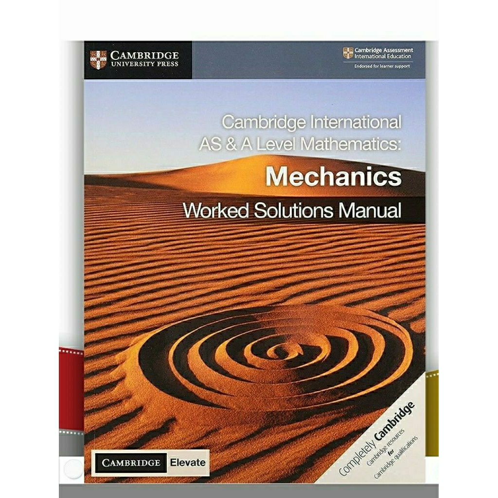 BUKU CAMBRIDGE MATHEMATICS MECHANICS ( PRACTICE BOOK & ANSWER )