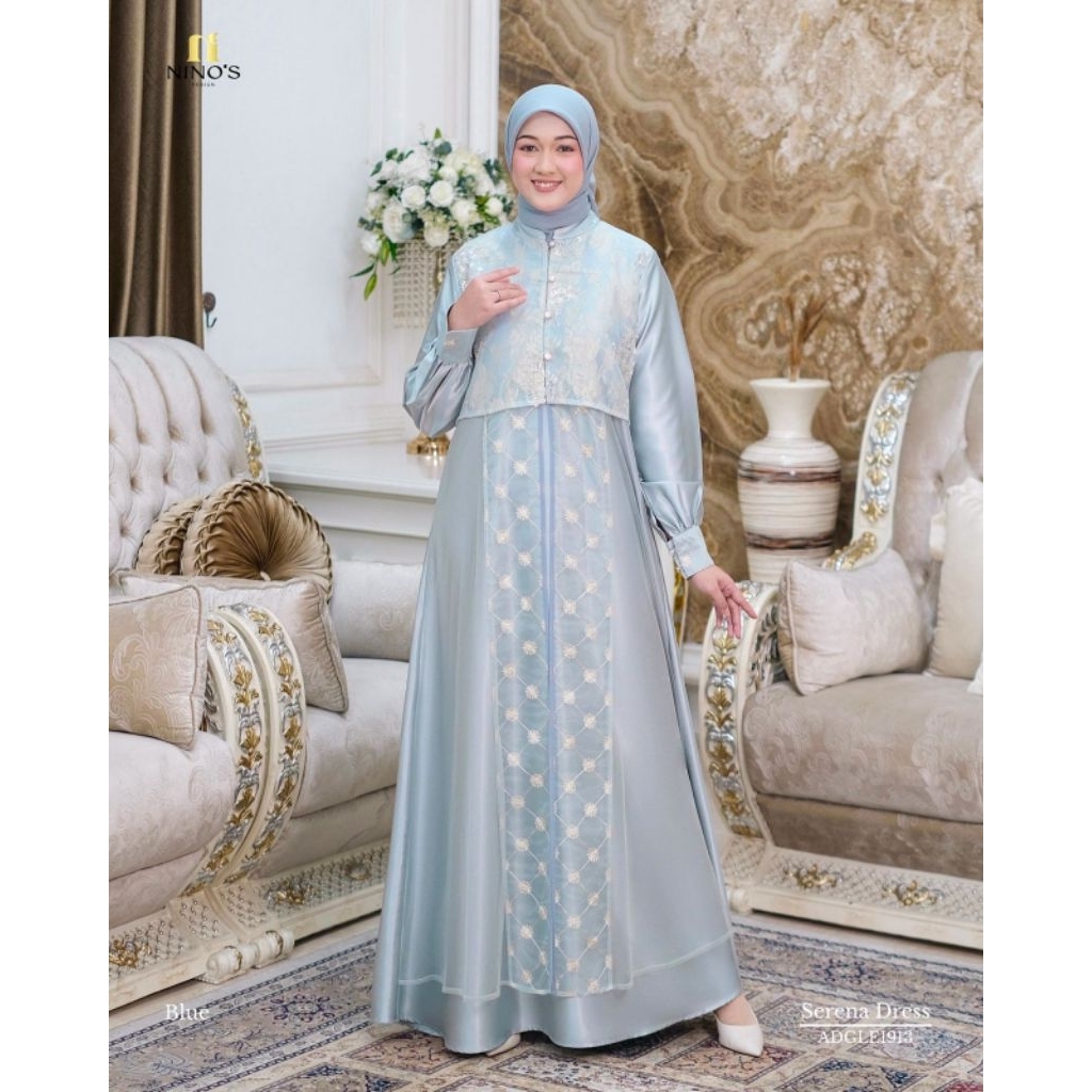 SERENA DRESS  gamis serena ori by NINOS