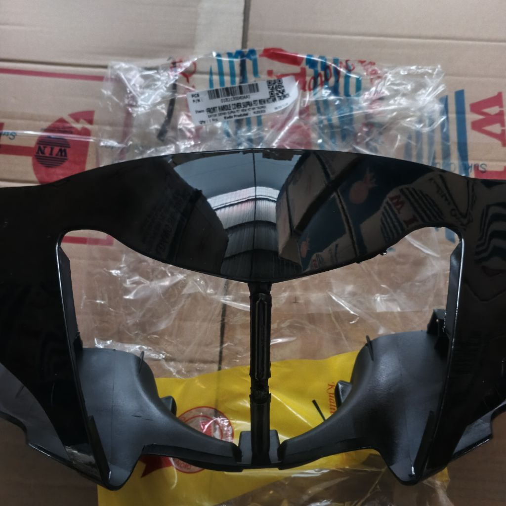 BATOK DEPAN SUPRA FIT NEW HITAM TROMOL/ FIT S TROMOL