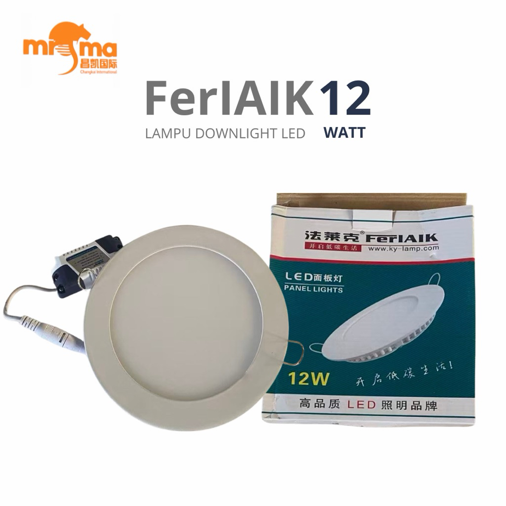 FerIAIK Lampu Downlight Kuning Awet lampu LED PANEL Downlight yellow Downlight murah warna kuning do