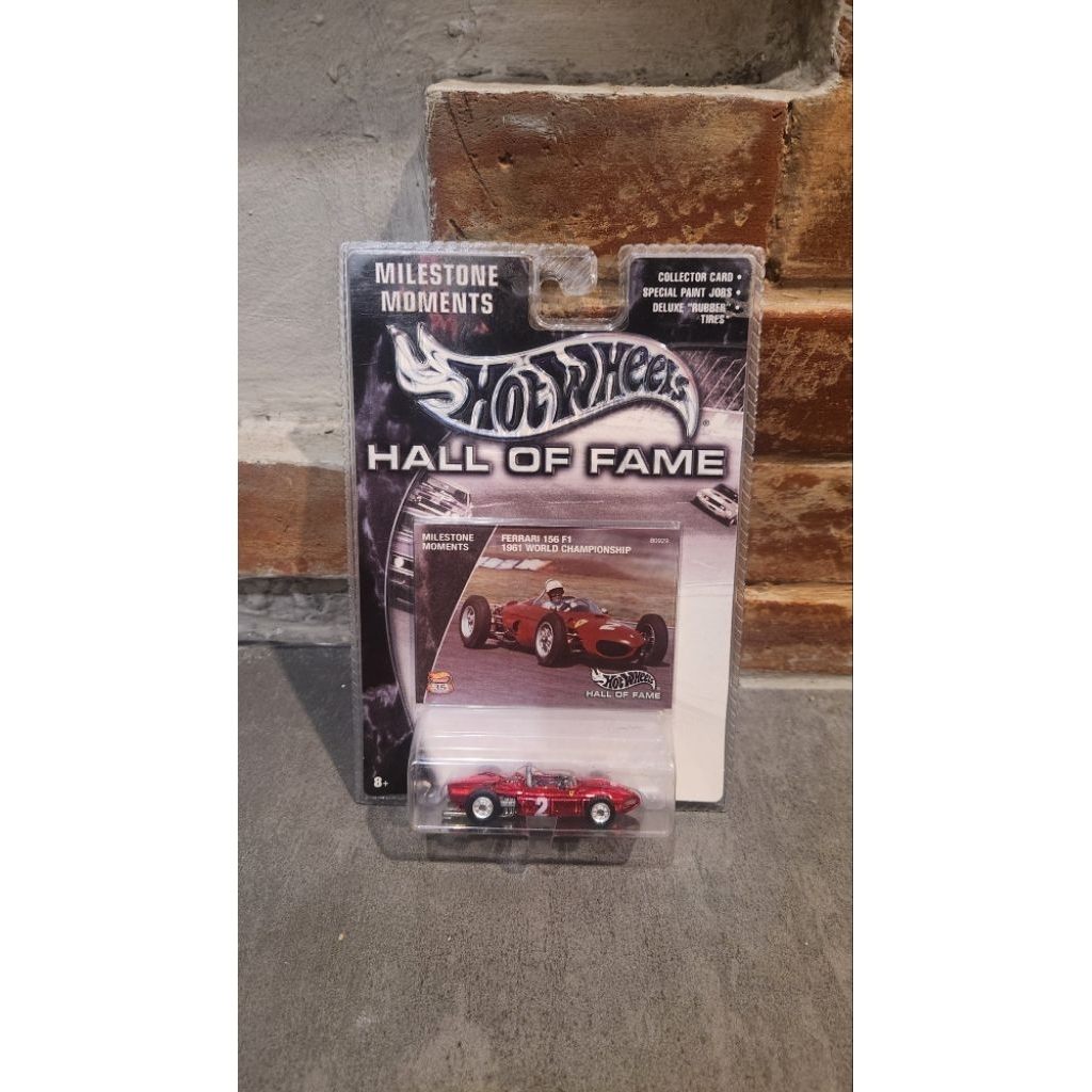 hotwheels ferrari hall of fame 156 f1