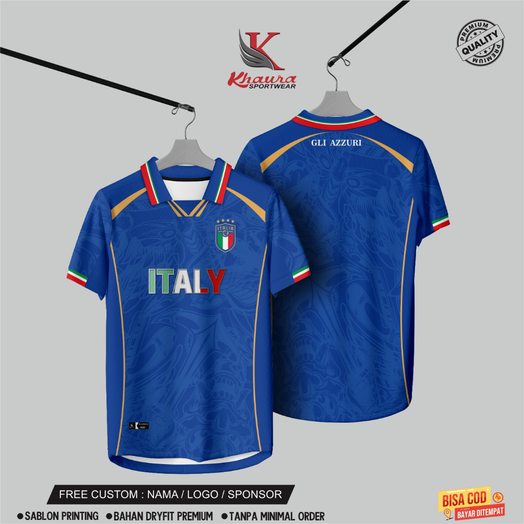JERSEY FANTASY ITALIA | VINTAGE | RETRO | JERSEY FULL PRINTING FANTASY