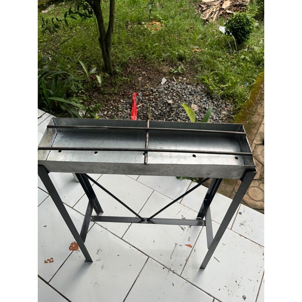 Panggangan sate/ Bakaran sate ayam kambing ikan/ Bakaran arang besi tebal