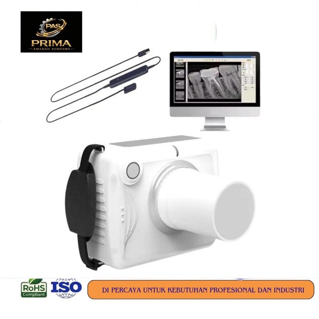 DENTAL X-RAY PERIAPICAL PORTABLE / RONTGEN PORTABLE - BUBBLE, X-RAY - PAKET + SENSOR - X-RAY