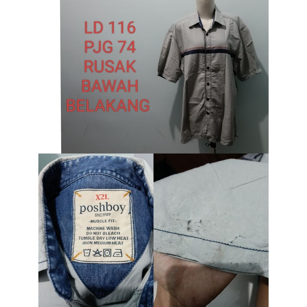 KEMEJA COWOK POSHBOY