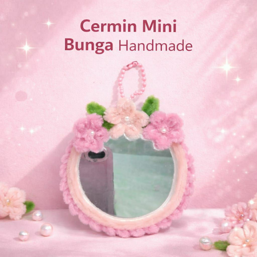 ganci keychain#kaca#miror#souvenir lucu