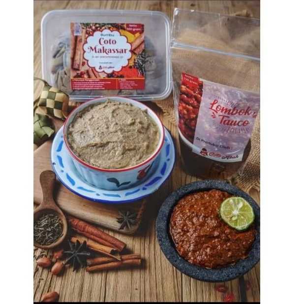 BUMBU COTO MAKASSAR BY COTO ABAH FROZEN 1/2 KG | SAMBAL TAUCHO