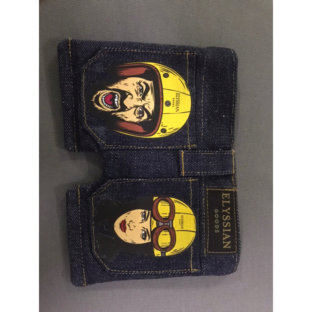 Rawllet Elyssian Goods - Dompet Denim - JALLET DTF RIDER SERIES