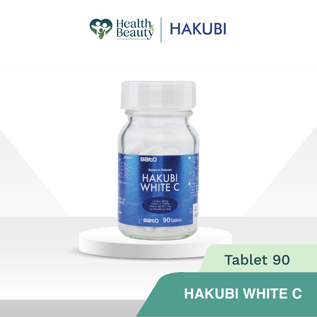 Hakubi White C Suplemen Kesehatan 90 Tablet