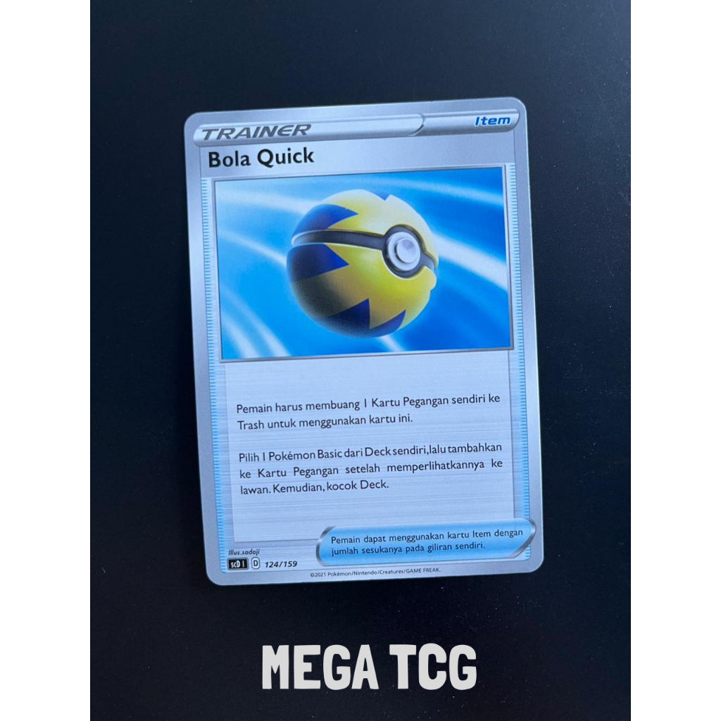 Bola Quick - scD/124/159 - Kartu Pokemon Item Indonesia