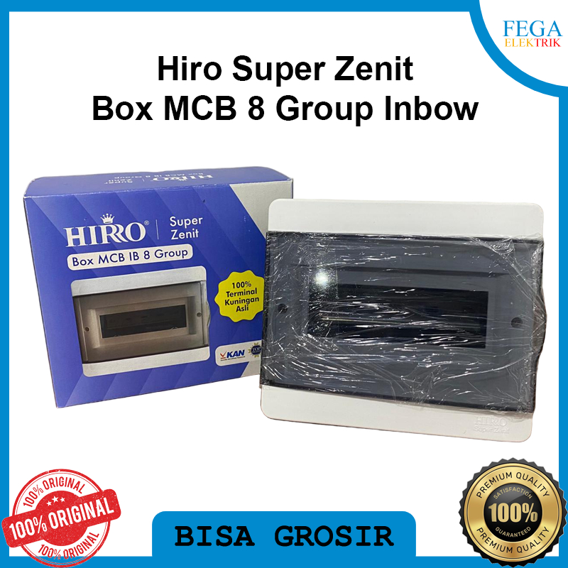 Hiro Super Zenit Box MCB 8 Group Inbow – Box Panel Listrik Tanam