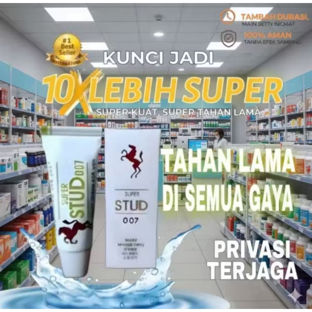 Terlaris Stud Body cream Oles 100% Original Obat Kuat Pria Tahan Lama BPOM