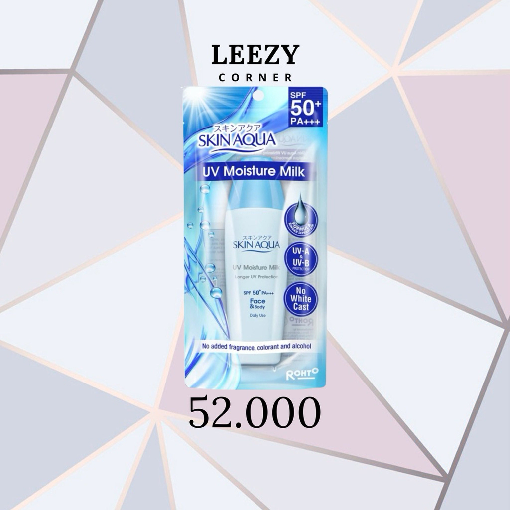 SKIN AQUA SPF 50 / SKIN AQUA UV MOISTURE MILK SPF 50 / SKINAQUA SPF 50 / SKIN AQUA SUNSCREEN SPF 50 
