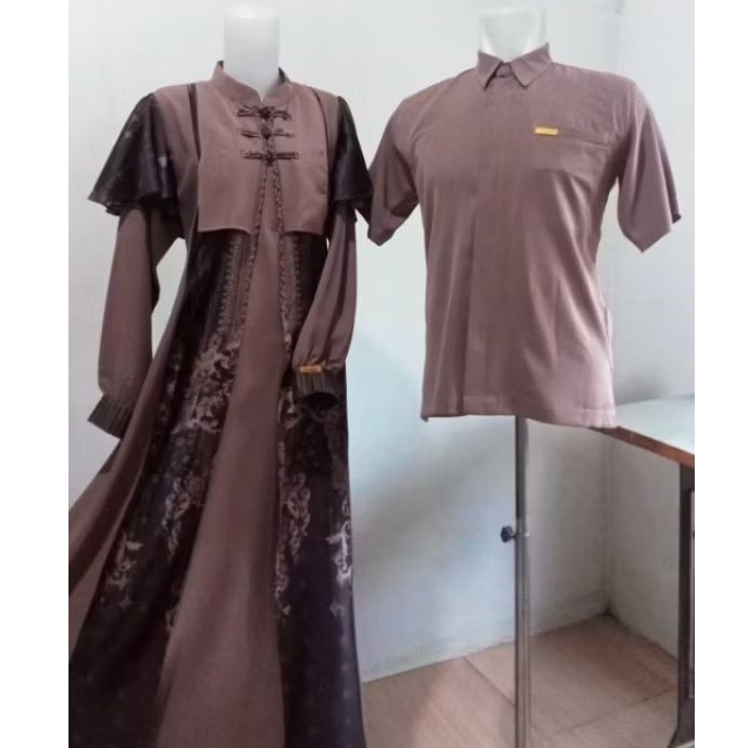 Set baju sarimbit couple pasangan syar'i