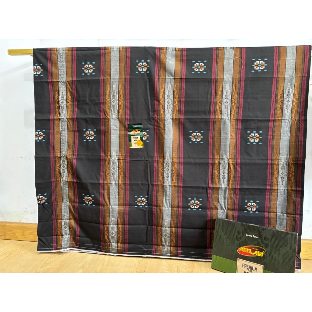 Sarung Atlas premium 760 songket grade gold