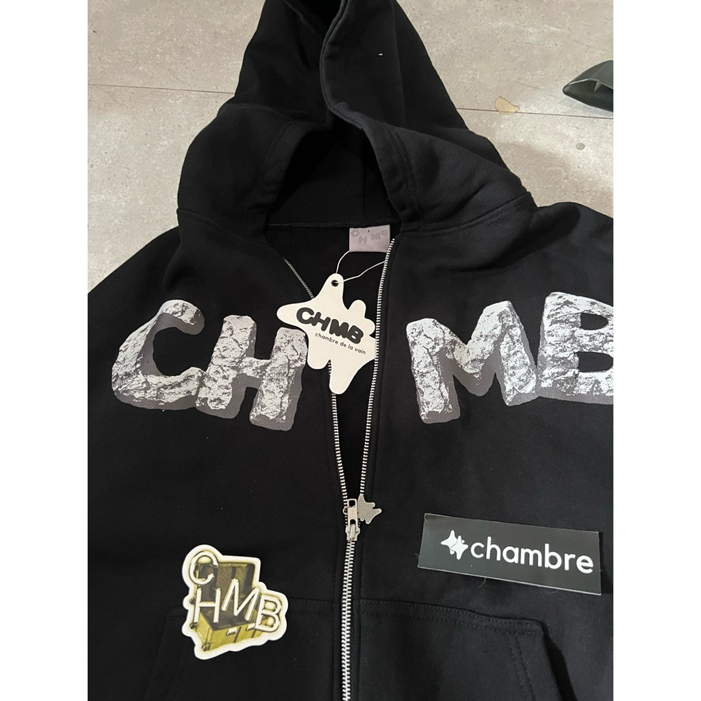 Hoodie Zip Chambre Size L New