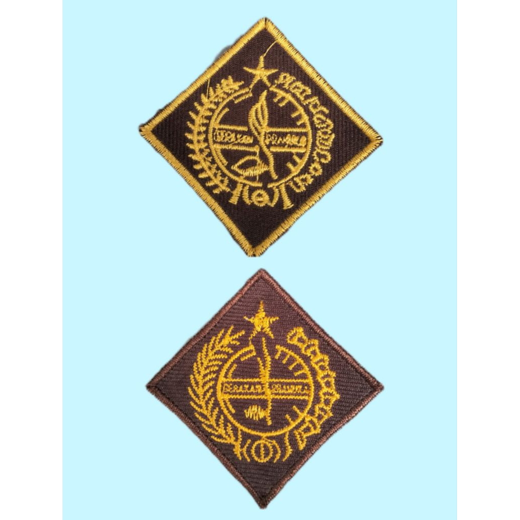 Bad,badge,emblem bordir saku tunas pramuka