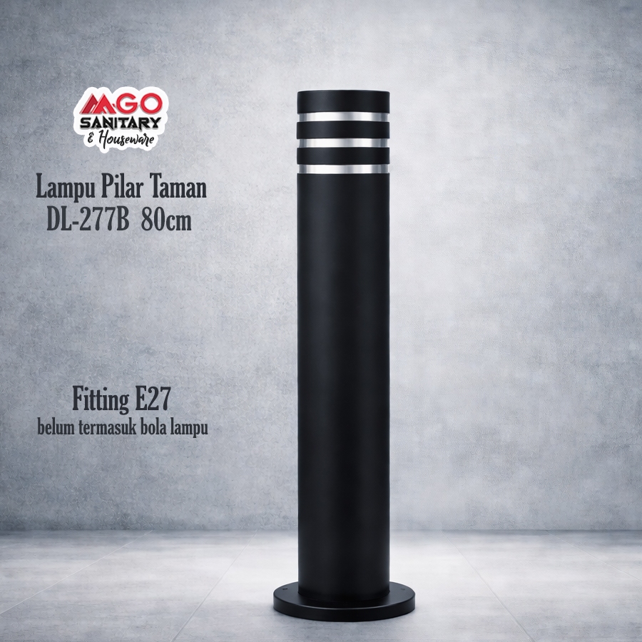 Lampu Taman Outdoor Klasik | Tiang Lampu  Vintage | Lampu Taman LED Tahan Cuaca