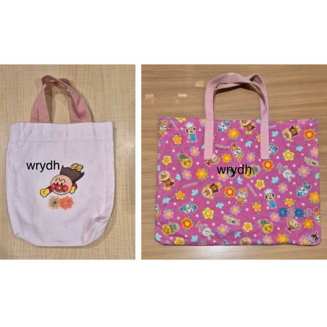 Tas quilted Anpanman tas bordir mini handbag tas bordir