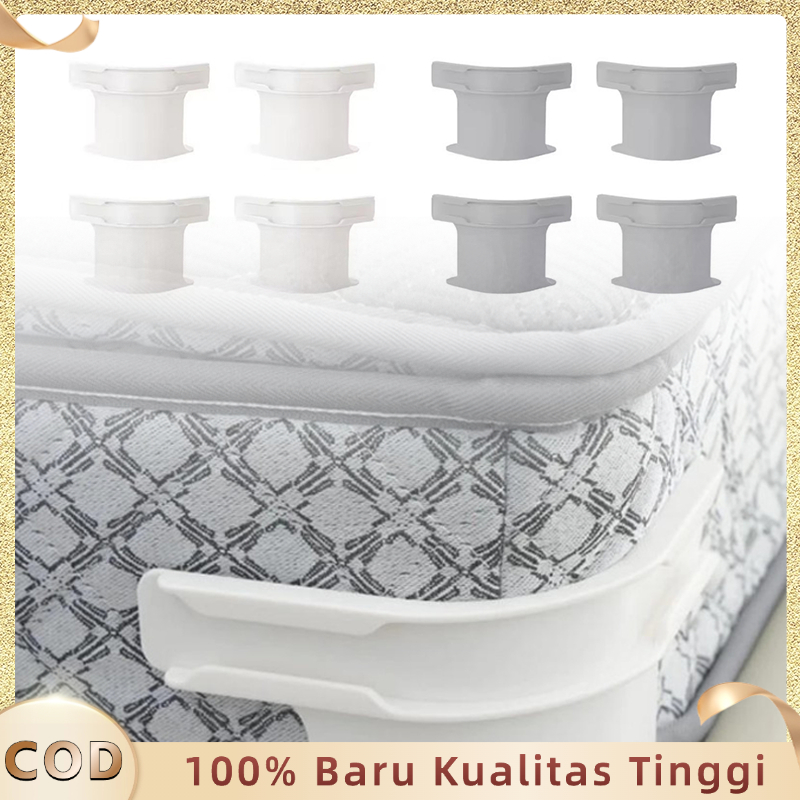 Bedlock Penjepit Sprei Alat Penjepit Sprei Anti Geser Karet Sprei Anti Geser Jepit Perekat Sprei Kas