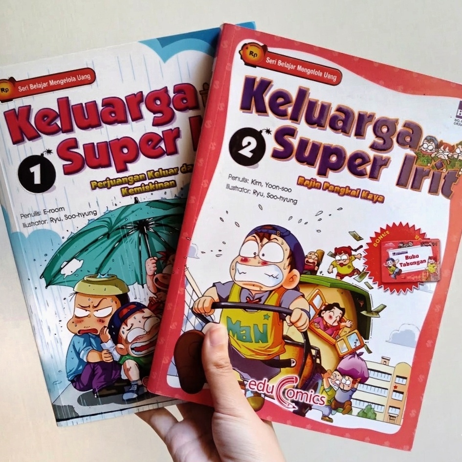 PRELOVED Komik Keluarga Super Irit Vol 1 dan Vol 2
