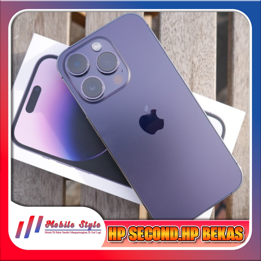 iPhone 14 Pro Max Resmi Indonesia 128GB Second Resmi Mobile Style Store