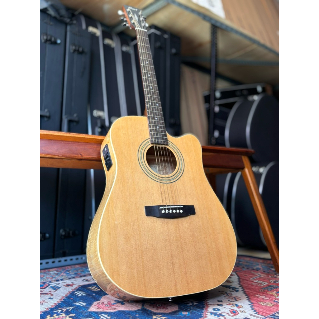 Gitar Akustik Elektrik Cort AD-QEC NATURAL Second Hand