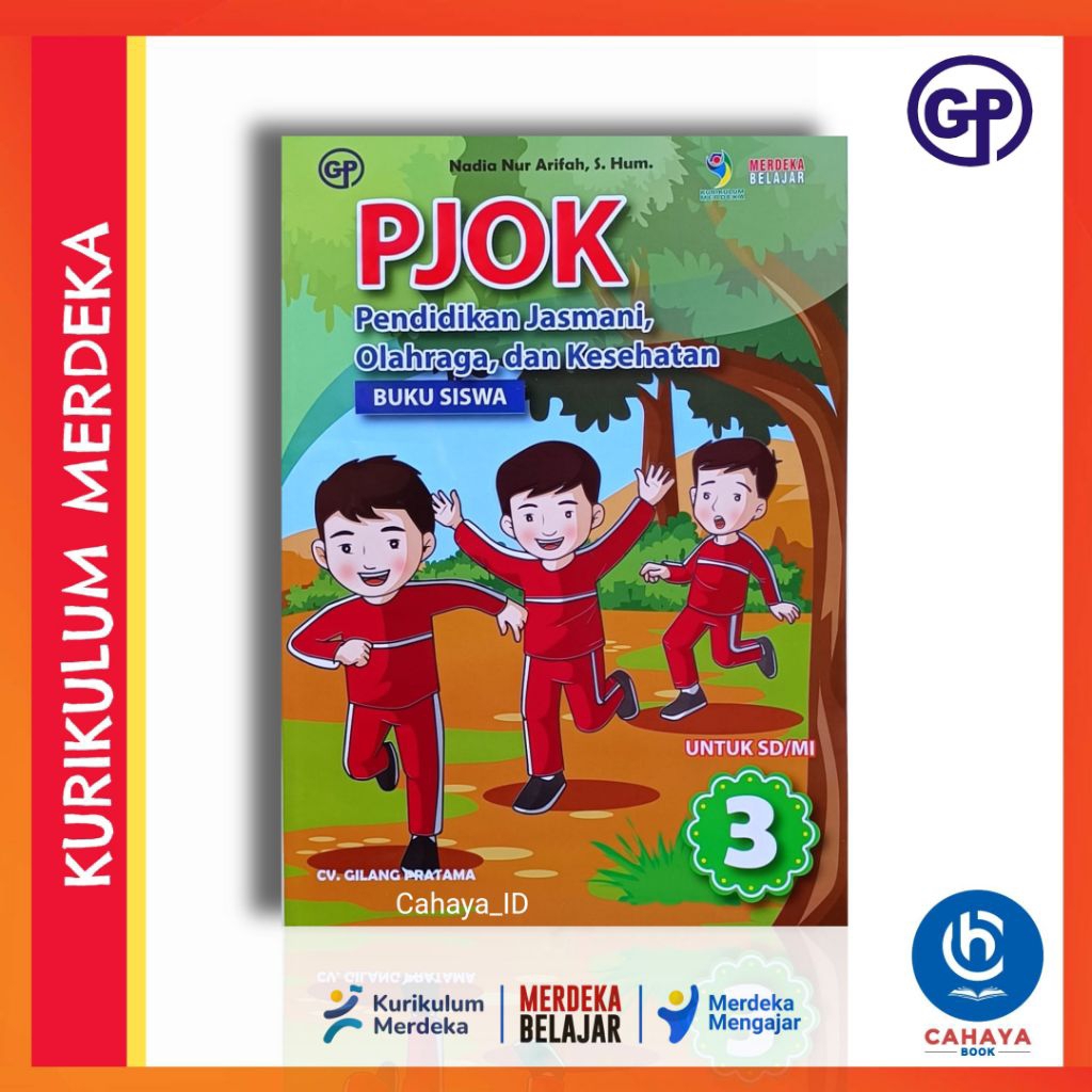 Buku Siswa PJOK Kelas 3 SD/MI Kurikulum Merdeka