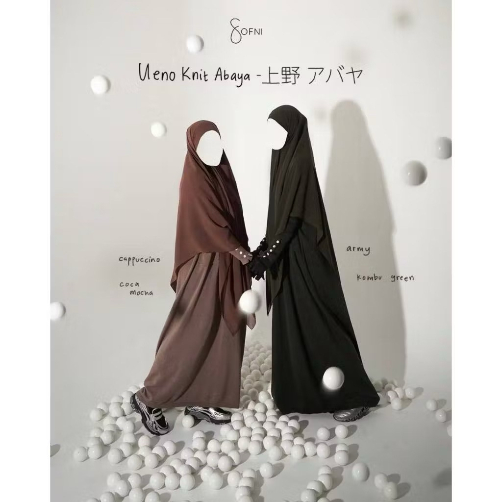 Ueno Knit Abaya BySofni [Preloved]